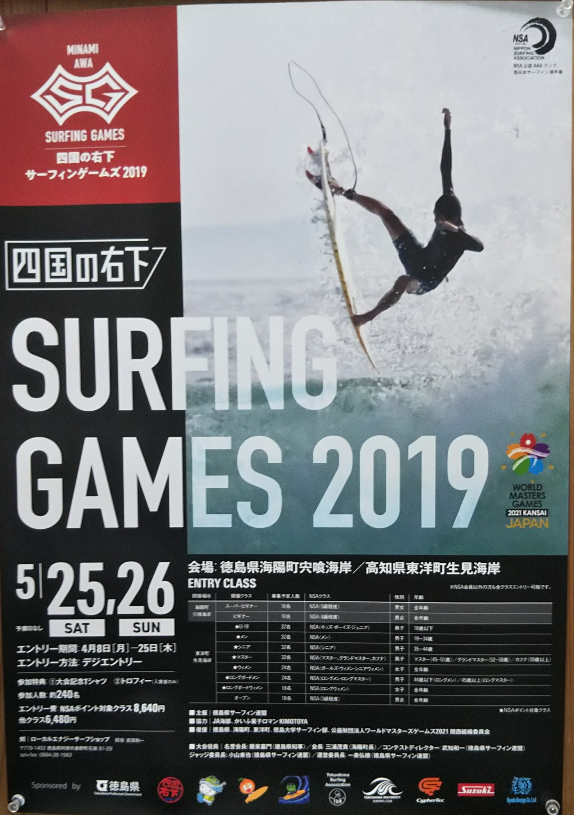 2019四国の右下サーフィンゲームズ