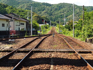 日和佐駅（線路）